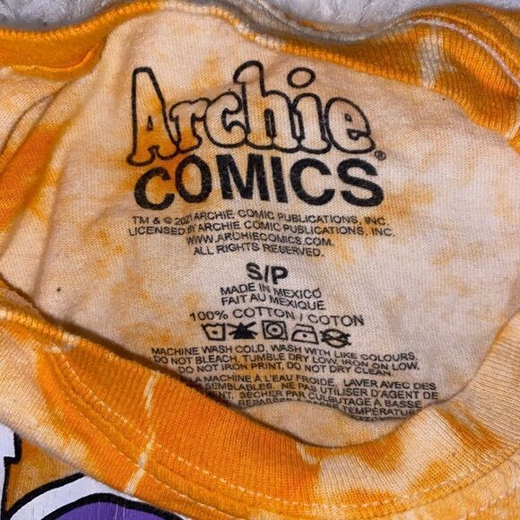 Archie Comics Josie And The Pussycats Graphic Tie Dye Tee Size Small - Picture 2 of 2